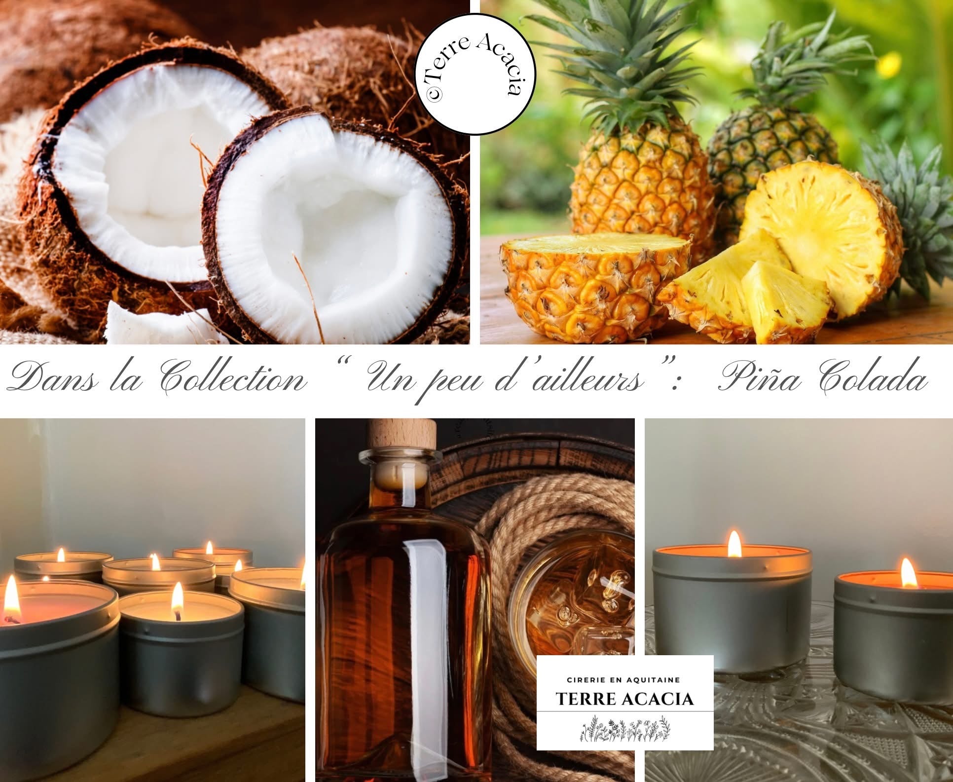 Bougie  Pina Colada