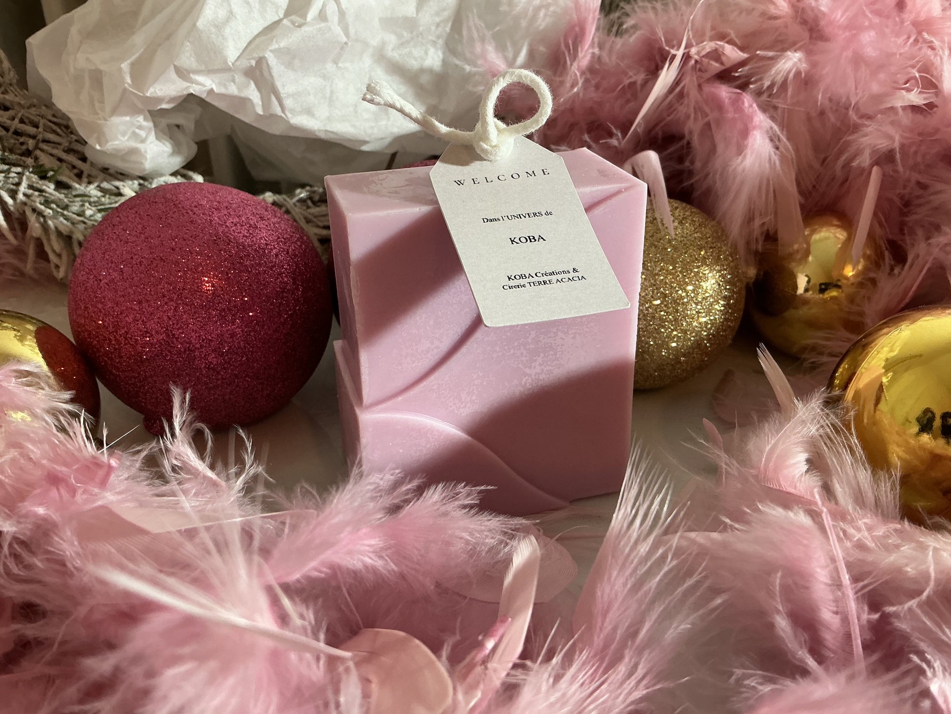 Rectangle - Rose et Fleur de Pommier