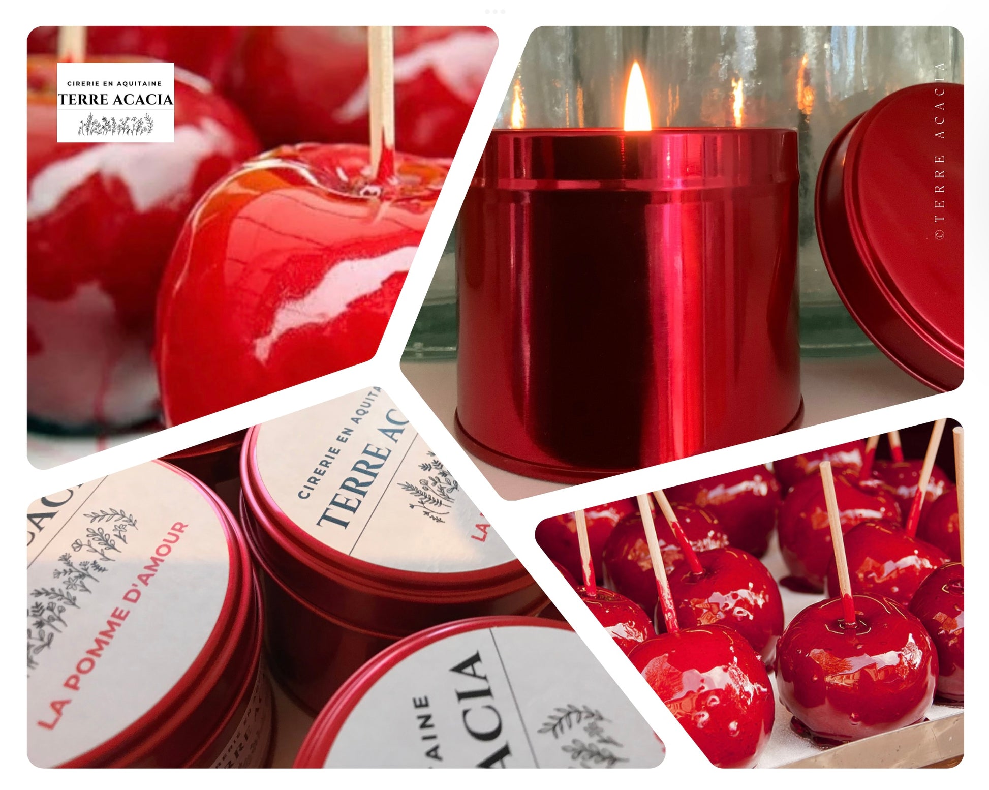 Bougie  La Pomme d’Amour